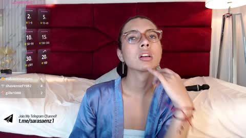 Snapshot of sarasaenz_99 chatting on January 2025 10:45:01 PM Sara online show from January 2025 10:45:01 PM