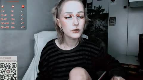 Snapshot of say_mary chatting on September 2025 10:42:02 PM pronoun she. name Mary. age 21. online show from September 2025 10:42:02 PM