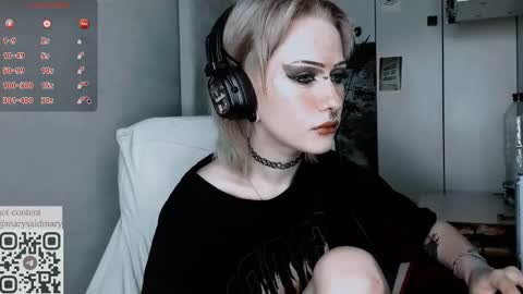 Snapshot of say_mary chatting on September 2025 01:27:02 AM pronoun she. name Mary. age 21. online show from September 2025 01:27:02 AM