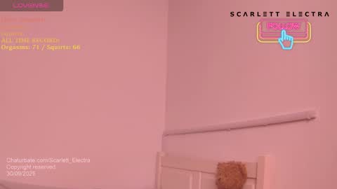 SCARLETT ELECTRA  -  online show from September 2025 04:12:02 PM