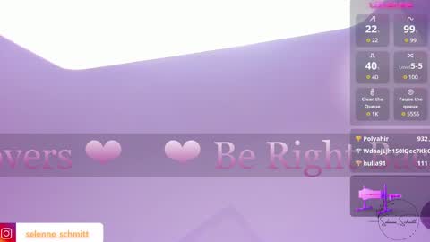 Selenne online show from March 2025 01:01:02 AM