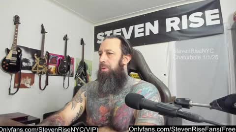 Snapshot of stevenrisenyc chatting on January 2025 11:49:01 AM StevenRiseNYC online show from January 2025 11:49:01 AM