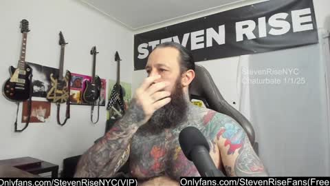 Snapshot of stevenrisenyc chatting on January 2025 10:46:01 PM StevenRiseNYC online show from January 2025 10:46:01 PM