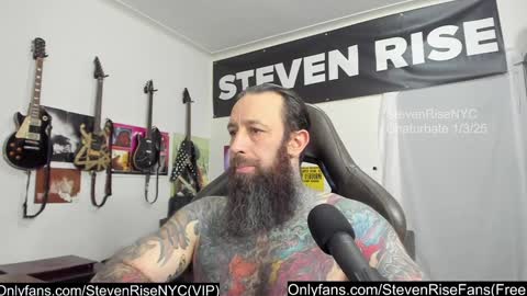 Snapshot of stevenrisenyc chatting on January 2025 04:01:02 AM StevenRiseNYC online show from January 2025 04:01:02 AM