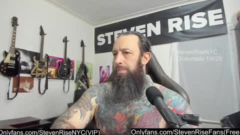 Snapshot of stevenrisenyc chatting on January 2025 08:37:02 PM StevenRiseNYC online show from January 2025 08:37:02 PM