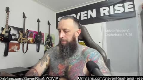 Snapshot of stevenrisenyc chatting on January 2025 10:52:01 PM StevenRiseNYC online show from January 2025 10:52:01 PM