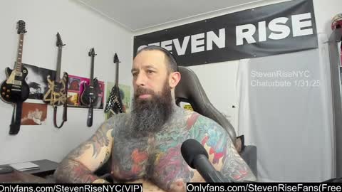 Snapshot of stevenrisenyc chatting on January 2025 11:24:01 PM StevenRiseNYC online show from January 2025 11:24:01 PM