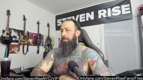 Snapshot of stevenrisenyc chatting on February 2025 01:08:02 PM StevenRiseNYC online show from February 2025 01:08:02 PM