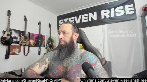Snapshot of stevenrisenyc chatting on February 2025 08:57:01 PM StevenRiseNYC online show from February 2025 08:57:01 PM