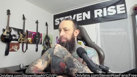 Snapshot of stevenrisenyc chatting on February 2025 04:15:02 AM StevenRiseNYC online show from February 2025 04:15:02 AM