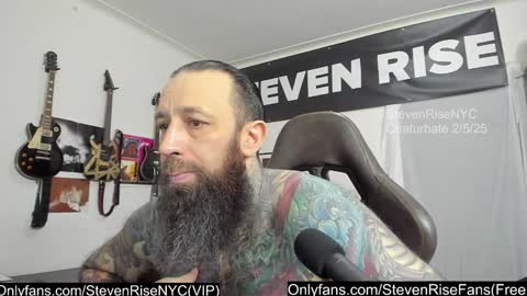 Snapshot of stevenrisenyc chatting on February 2025 03:37:02 AM StevenRiseNYC online show from February 2025 03:37:02 AM