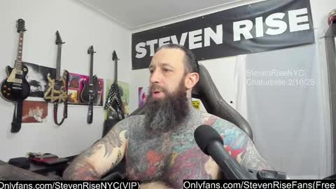 Snapshot of stevenrisenyc chatting on February 2025 04:44:02 AM StevenRiseNYC online show from February 2025 04:44:02 AM