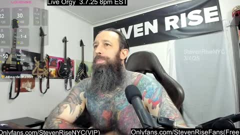Snapshot of stevenrisenyc chatting on March 2025 07:05:02 AM StevenRiseNYC online show from March 2025 07:05:02 AM