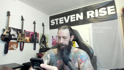 StevenRiseNYC online show from November 2025 12:40:02 PM