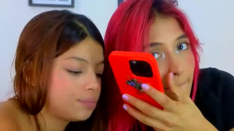 STORMY red hair MARA brown hair.  -------dont forget to follow us online show from February 2025 05:04:02 PM