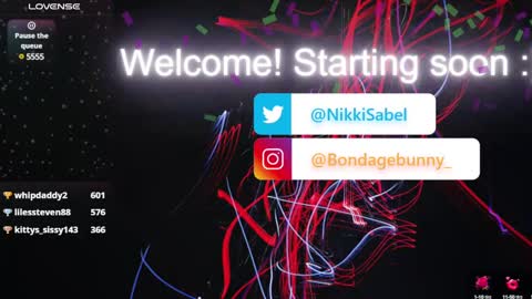 Nikki Sabel online show from January 2025 10:28:01 PM