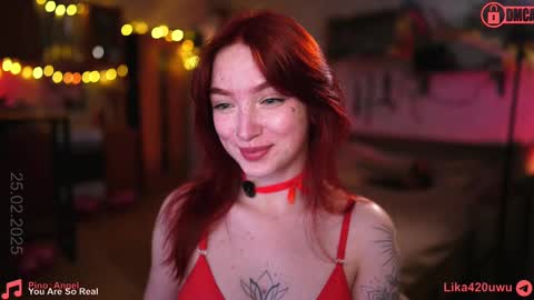 Lika ginger  Jessy blond   online show from February 2025 01:09:02 AM
