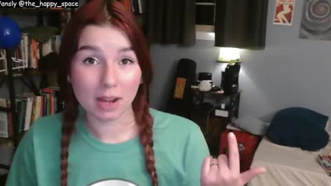 Snapshot of the_happy_space chatting on March 2025 03:17:01 AM MATERNITY LEAVE online show from March 2025 03:17:01 AM