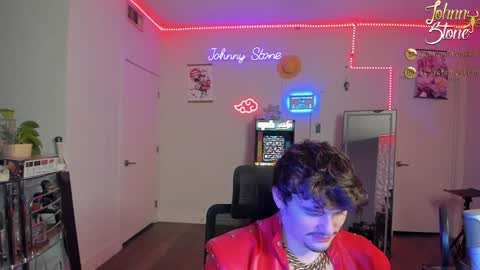 Snapshot of thejohnnystone chatting on January 2025 12:45:01 AM Johnny Stone online show from January 2025 12:45:01 AM
