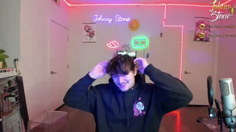 Snapshot of thejohnnystone chatting on January 2025 01:15:01 AM Johnny Stone online show from January 2025 01:15:01 AM