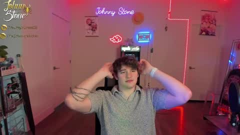 Snapshot of thejohnnystone chatting on January 2025 12:50:01 AM Johnny Stone online show from January 2025 12:50:01 AM