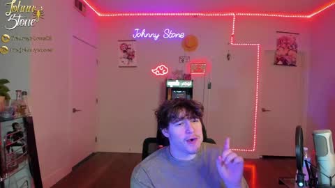 Snapshot of thejohnnystone chatting on February 2025 01:11:01 AM Johnny Stone online show from February 2025 01:11:01 AM