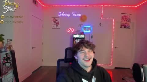 Snapshot of thejohnnystone chatting on February 2025 01:10:01 AM Johnny Stone online show from February 2025 01:10:01 AM