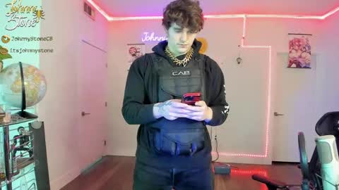 Snapshot of thejohnnystone chatting on March 2025 12:55:02 AM Johnny Stone online show from March 2025 12:55:02 AM