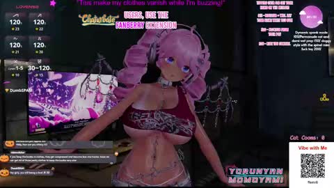 Snapshot of vegancatofficial chatting on October 2025 02:53:01 AM Vegan catVR online show from October 2025 02:53:01 AM