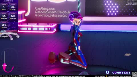 Snapshot of vexruby chatting on January 2025 02:03:01 AM Vex Ruby online show from January 2025 02:03:01 AM