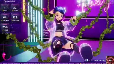 Snapshot of vexruby chatting on October 2025 12:09:02 AM Vex Ruby online show from October 2025 12:09:02 AM