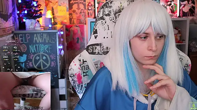 ShiroiFubuki online show from January 2025 12:49:02 PM