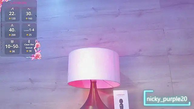  nickypurple  online show from January 2025 10:12:02 PM