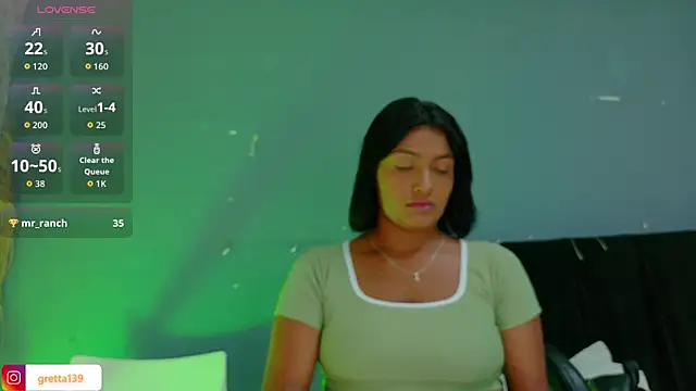  Gretta online show from October 2025 07:20:02 PM