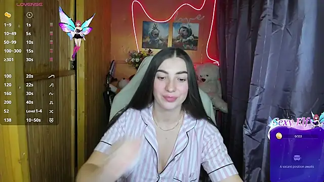Fiery Brunette  online show from January 2025 01:32:01 AM