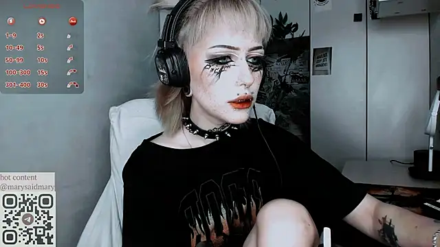 Snapshot of say_mary chatting on September 2025 11:26:01 PM say mary online show from September 2025 11:26:01 PM