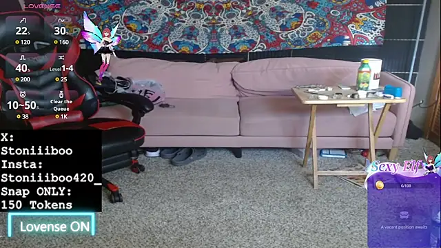 Stoniiiboo online show from March 2025 01:13:02 PM