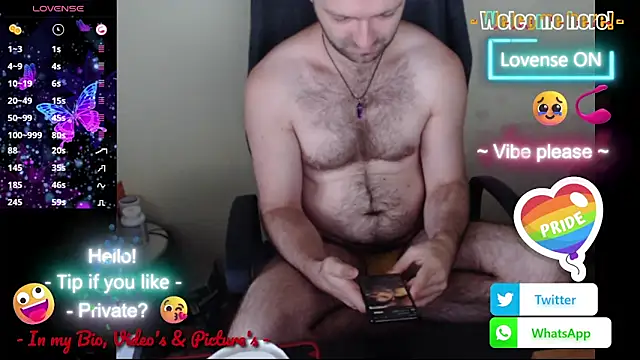 RealManHaveHairy online show from September 2025 05:33:02 AM