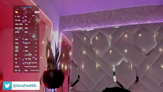 Sara Foxx1 online show from October 2025 08:09:02 PM