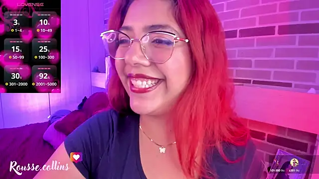 Rousse Collinss online show from January 2025 03:53:01 AM