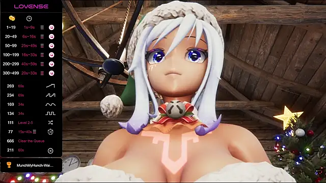 ElfieLove online show from December 2024 06:10:01 PM