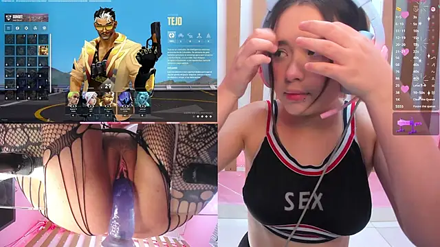 Snapshot of Ashley_sa chatting on February 2025 09:29:01 PM Ashley sa online show from February 2025 09:29:01 PM