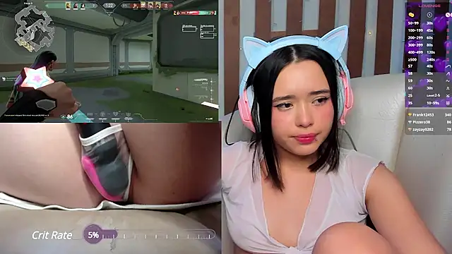 Snapshot of Ashley_sa chatting on March 2025 01:50:02 AM Ashley sa online show from March 2025 01:50:02 AM