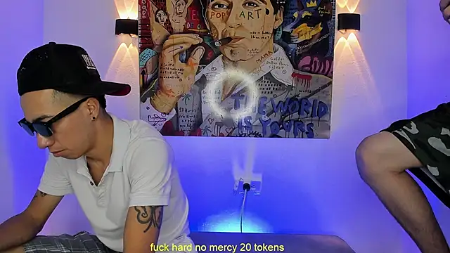 Snapshot of Threesome-no-mercy chatting on October 2025 01:14:02 AM Threesome-no-mercy online show from October 2025 01:14:02 AM