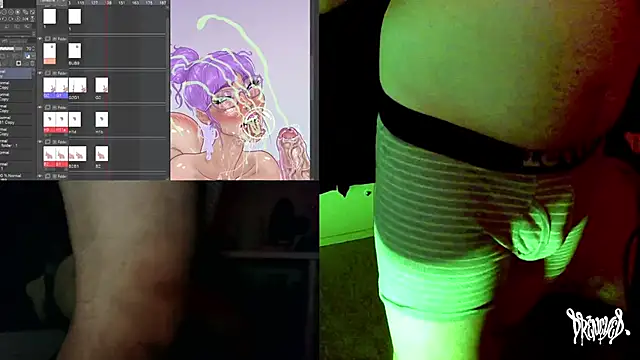 DrenchedArt online show from October 2025 04:20:02 AM