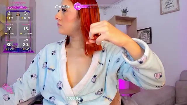 Snapshot of Tiarha chatting on January 2025 08:57:02 AM Tiarha online show from January 2025 08:57:02 AM