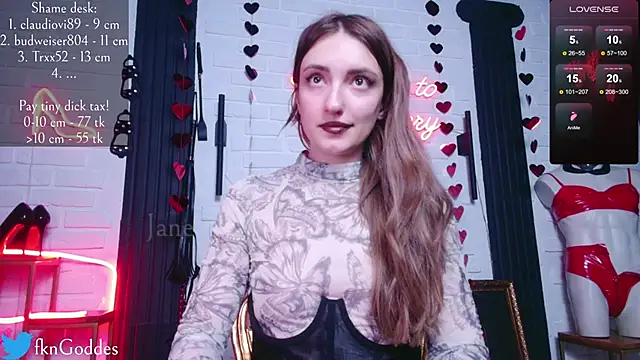 Jane Goddess online show from February 2025 08:22:01 PM