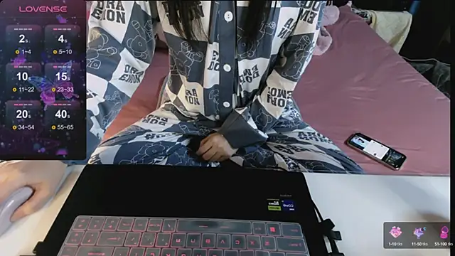 Lee Mi online show from February 2025 10:19:01 PM