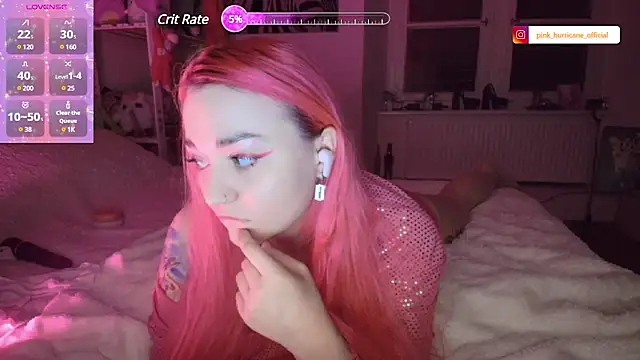 Snapshot of PinkHurricaneOfficial chatting on January 2025 05:44:01 PM PinkHurricaneOfficial online show from January 2025 05:44:01 PM