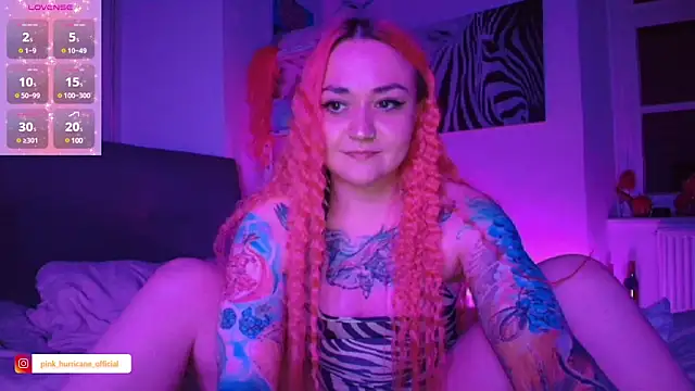 Snapshot of PinkHurricaneOfficial chatting on February 2025 11:47:01 PM PinkHurricaneOfficial online show from February 2025 11:47:01 PM